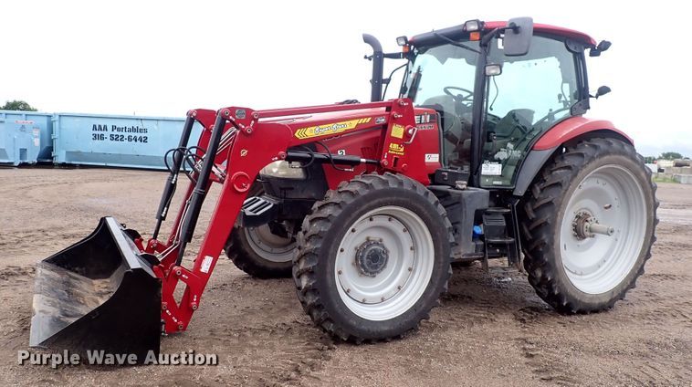 image for item DS7168 2012 Case IH Maxxum 125  MFWD tractor