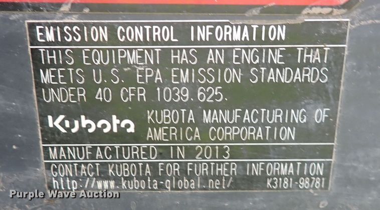 image for item DS7184 Kubota ZD331  ZTR lawn mower