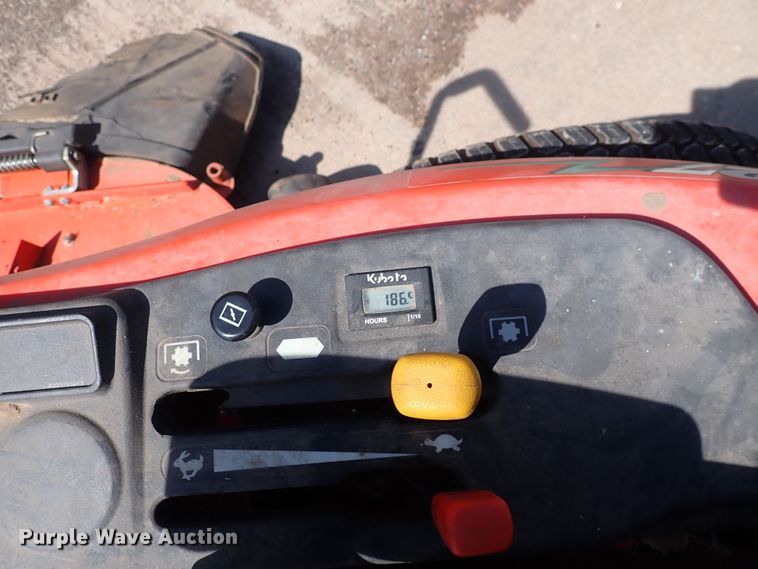 image for item LU9279 Kubota ZG227  ZTR lawn mower