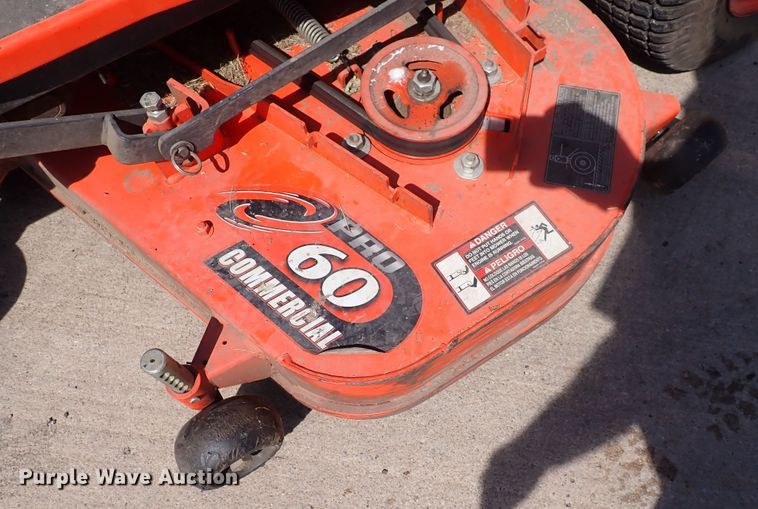 image for item LU9279 Kubota ZG227  ZTR lawn mower