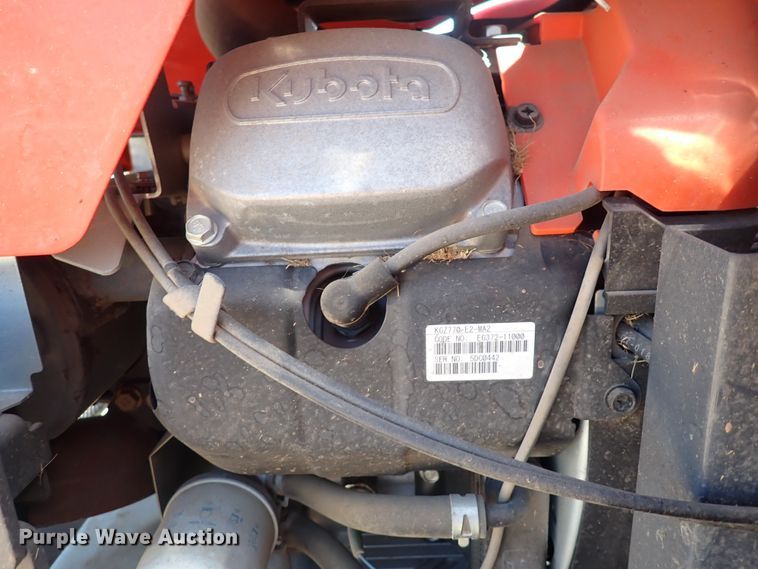 image for item LU9279 Kubota ZG227  ZTR lawn mower