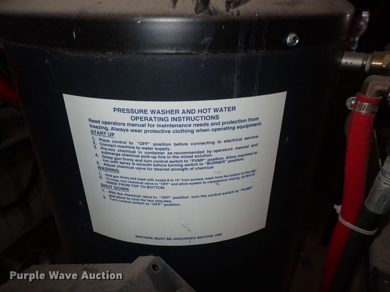 image for item LU9280 Hot pressure washer