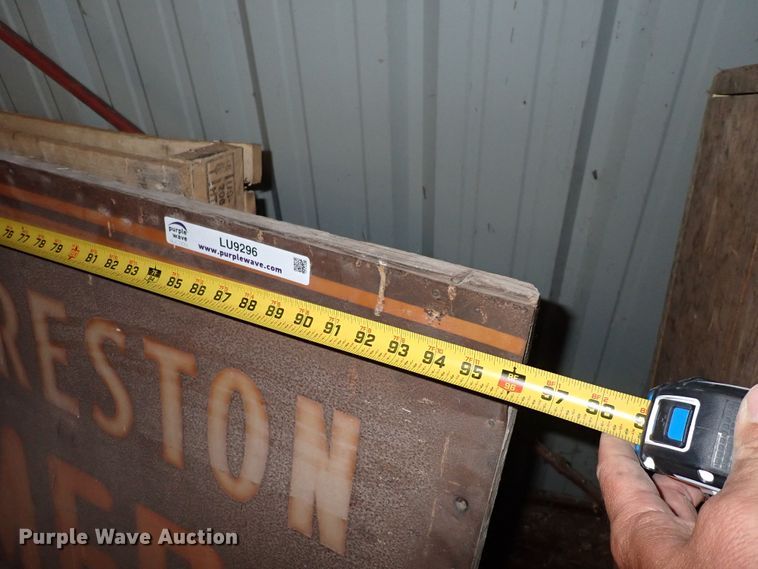 image for item LU9296 Allis Chalmers  sign