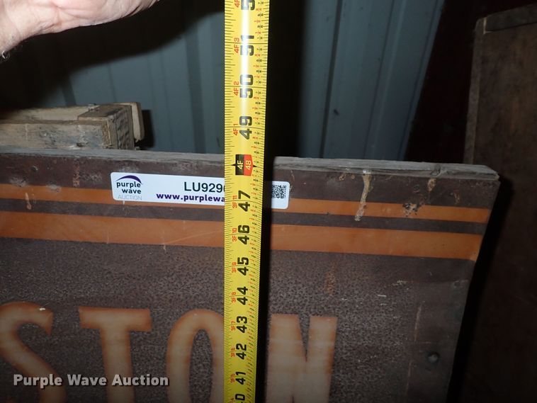 image for item LU9296 Allis Chalmers  sign