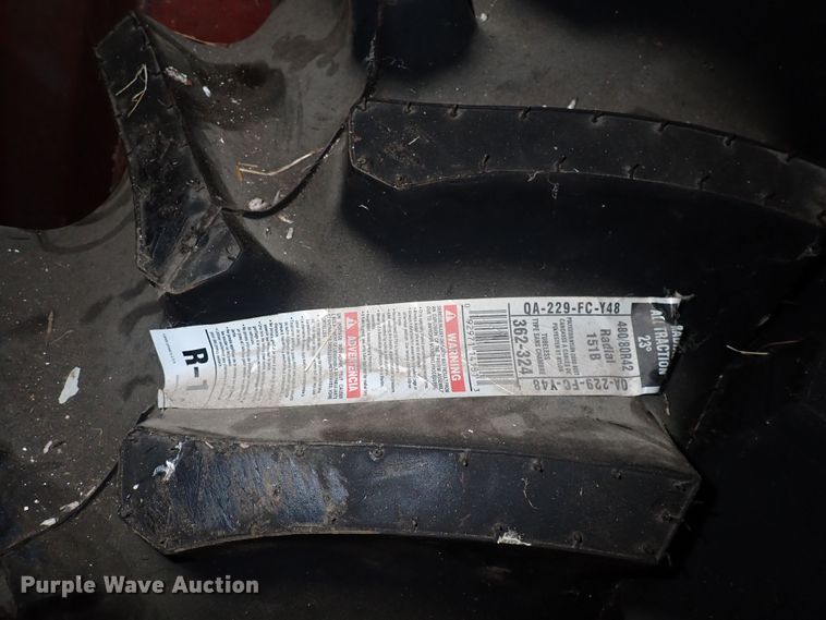 image for item LU9301 (4) Firestone 480/80R42 tires