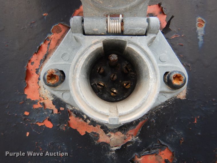 image for item DJ6573 1996 Clark drop deck equipment trailer