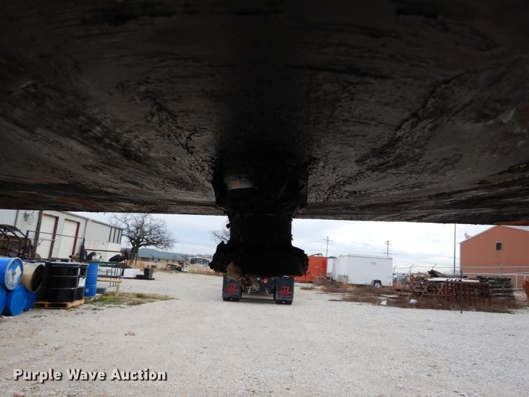 image for item DJ6573 1996 Clark drop deck equipment trailer