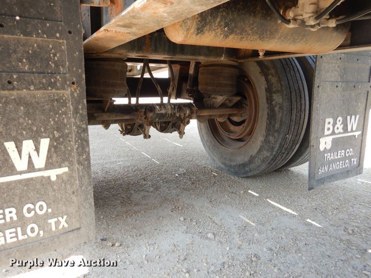 image for item DJ8961 1992 Transcraft TL120  flatbed trailer