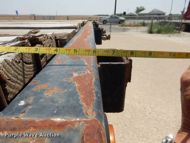 image for item DJ8961 1992 Transcraft TL120  flatbed trailer