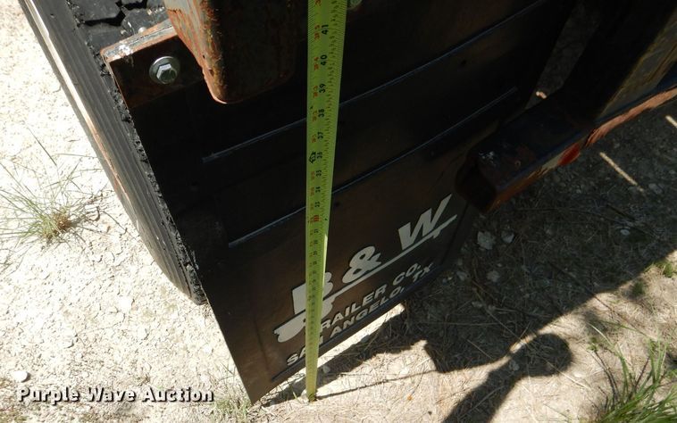 image for item DJ8961 1992 Transcraft TL120  flatbed trailer