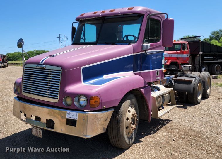 image for item DL6607 1998 Freightliner FLC120  semi truck