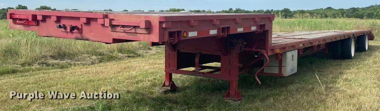 image for item DM4221 1998 Tarasport  drop deck equipment trailer
