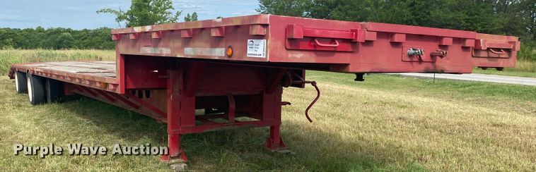 image for item DM4221 1998 Tarasport  drop deck equipment trailer