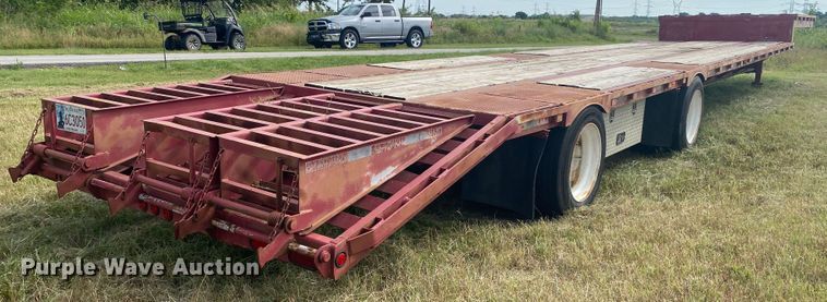 image for item DM4221 1998 Tarasport  drop deck equipment trailer