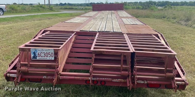 image for item DM4221 1998 Tarasport  drop deck equipment trailer