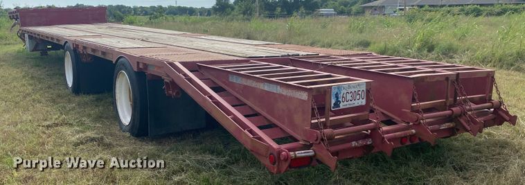 image for item DM4221 1998 Tarasport  drop deck equipment trailer