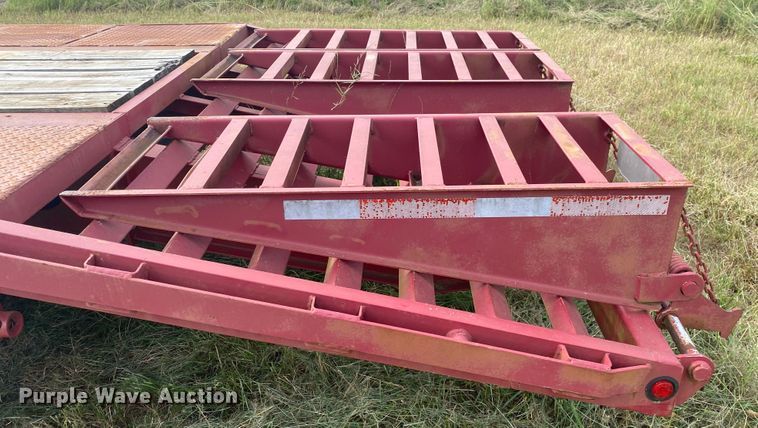 image for item DM4221 1998 Tarasport  drop deck equipment trailer