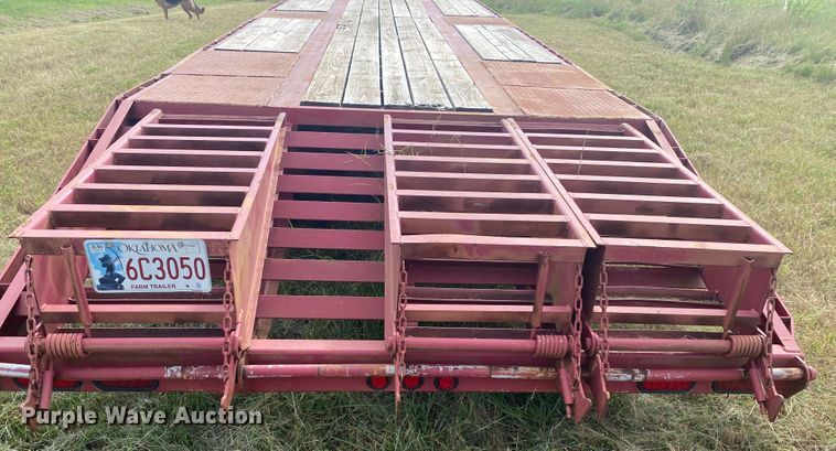 image for item DM4221 1998 Tarasport  drop deck equipment trailer