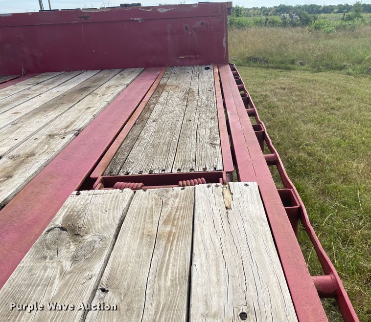 image for item DM4221 1998 Tarasport  drop deck equipment trailer