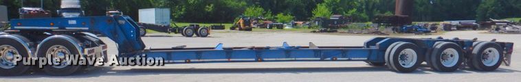 image for item DP4263 1987 Talbert T3BDW-40-HRG-RA-T1  lowboy equipment trailer