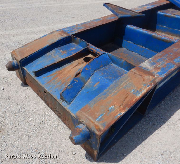 image for item DP4263 1987 Talbert T3BDW-40-HRG-RA-T1  lowboy equipment trailer
