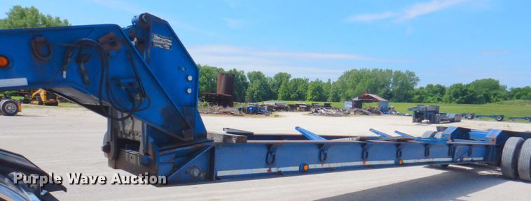 image for item DP4263 1987 Talbert T3BDW-40-HRG-RA-T1  lowboy equipment trailer