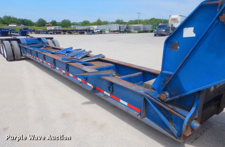 image for item DP4263 1987 Talbert T3BDW-40-HRG-RA-T1  lowboy equipment trailer