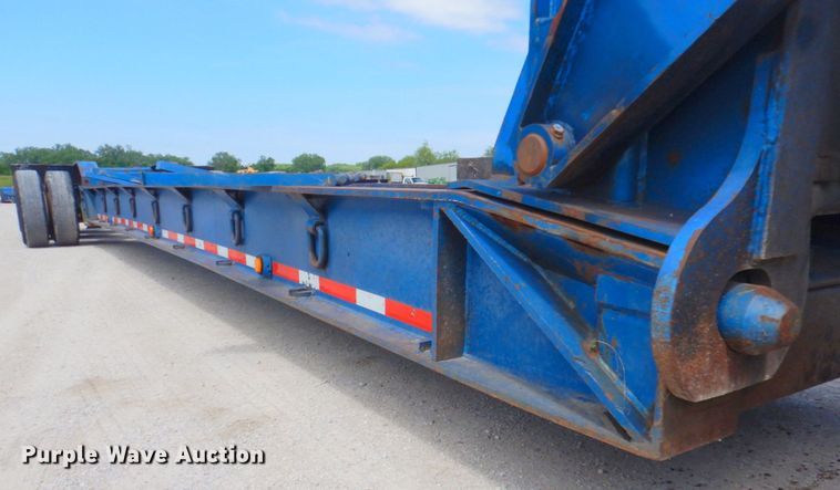 image for item DP4263 1987 Talbert T3BDW-40-HRG-RA-T1  lowboy equipment trailer