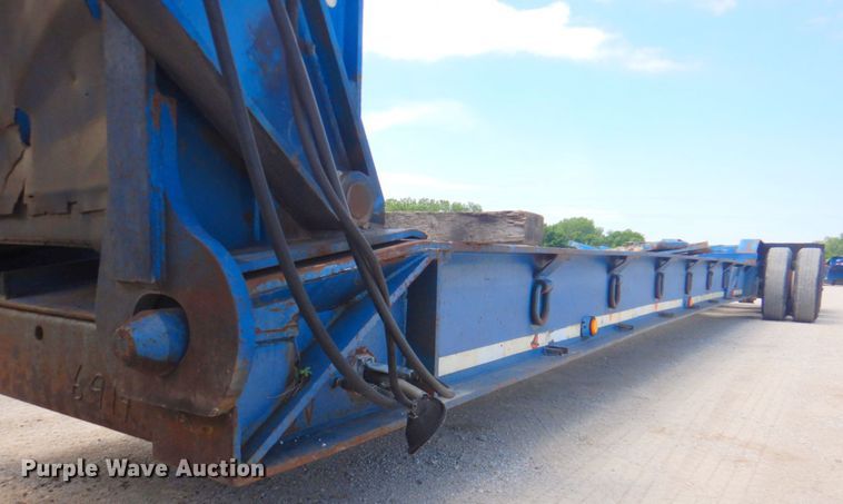 image for item DP4263 1987 Talbert T3BDW-40-HRG-RA-T1  lowboy equipment trailer