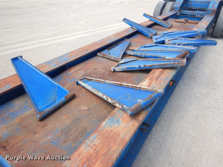 image for item DP4263 1987 Talbert T3BDW-40-HRG-RA-T1  lowboy equipment trailer