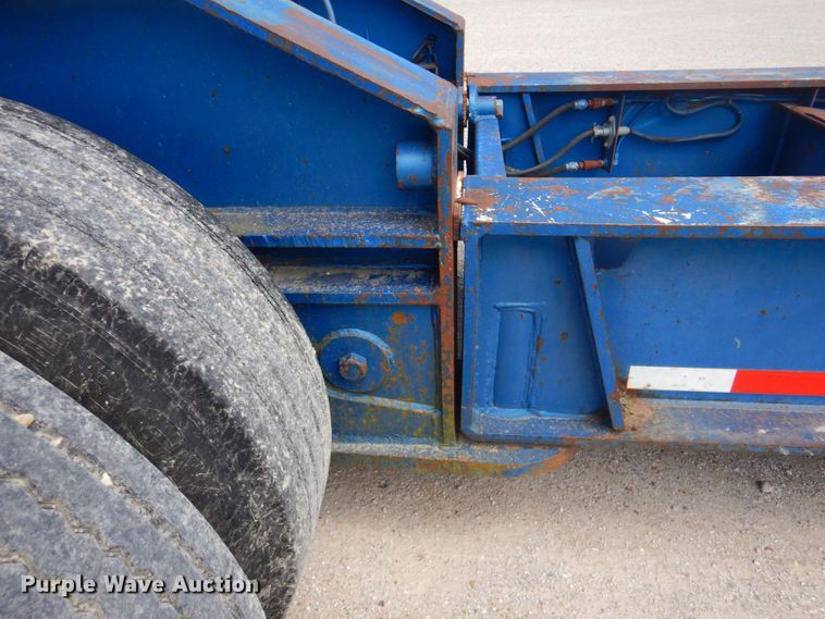 image for item DP4263 1987 Talbert T3BDW-40-HRG-RA-T1  lowboy equipment trailer