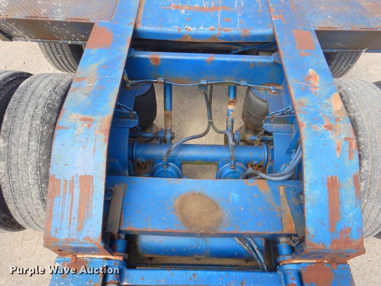 image for item DP4263 1987 Talbert T3BDW-40-HRG-RA-T1  lowboy equipment trailer