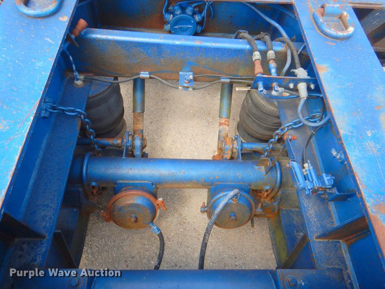 image for item DP4263 1987 Talbert T3BDW-40-HRG-RA-T1  lowboy equipment trailer