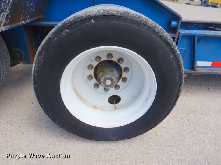 image for item DP4263 1987 Talbert T3BDW-40-HRG-RA-T1  lowboy equipment trailer