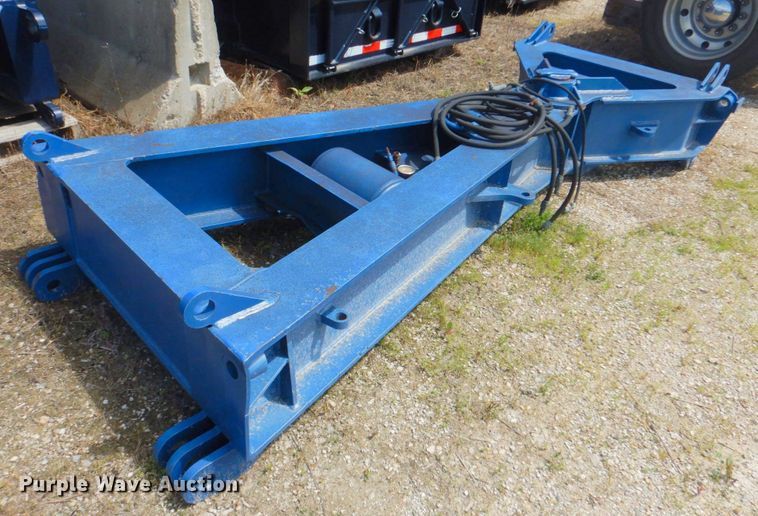 image for item DP4263 1987 Talbert T3BDW-40-HRG-RA-T1  lowboy equipment trailer