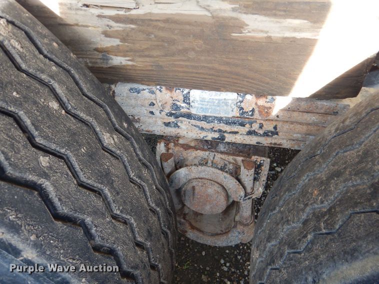 image for item DP4280 1997 Western STR261/4F  end dump trailer