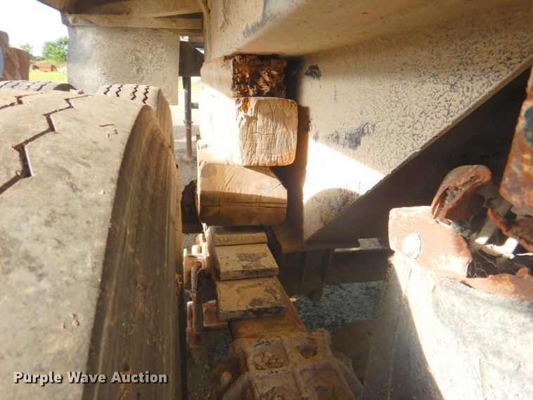 image for item DP4280 1997 Western STR261/4F  end dump trailer