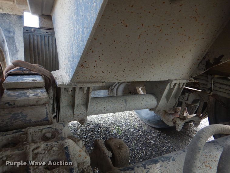 image for item DP4280 1997 Western STR261/4F  end dump trailer