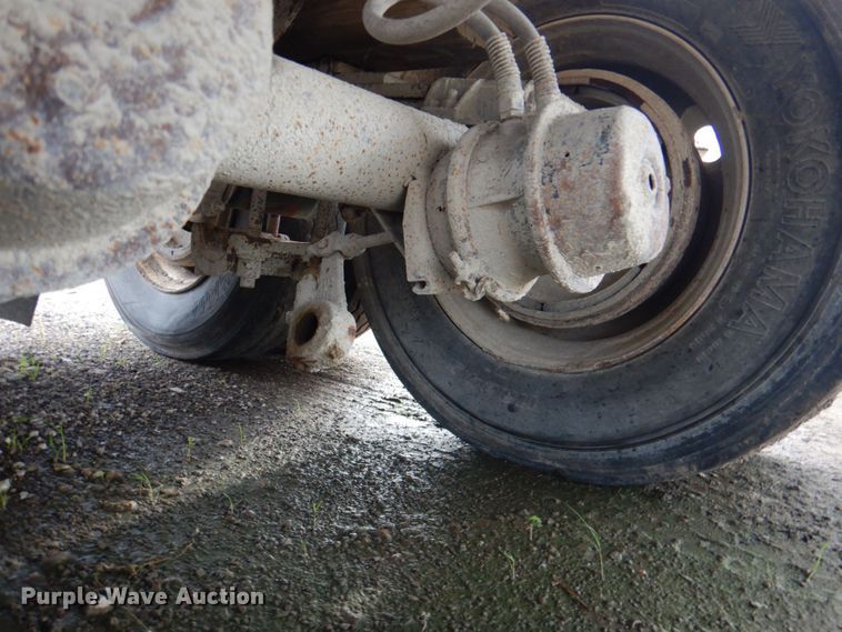 image for item DP4280 1997 Western STR261/4F  end dump trailer