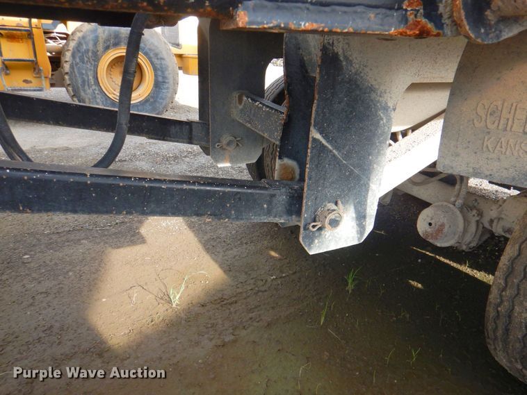 image for item DP4280 1997 Western STR261/4F  end dump trailer