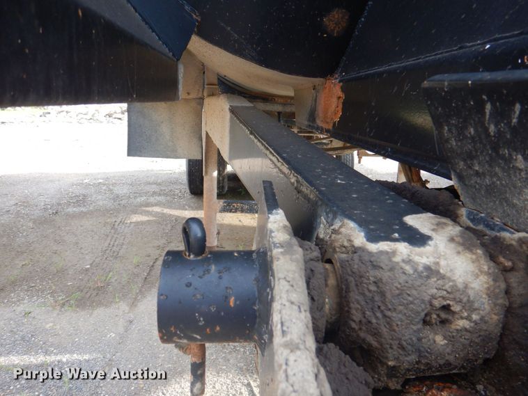 image for item DP4280 1997 Western STR261/4F  end dump trailer