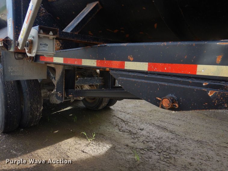 image for item DP4280 1997 Western STR261/4F  end dump trailer