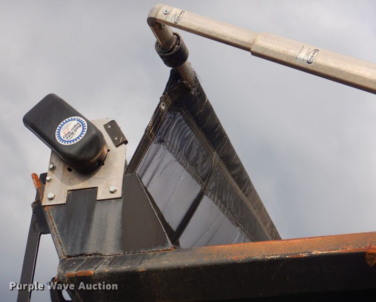 image for item DP4280 1997 Western STR261/4F  end dump trailer