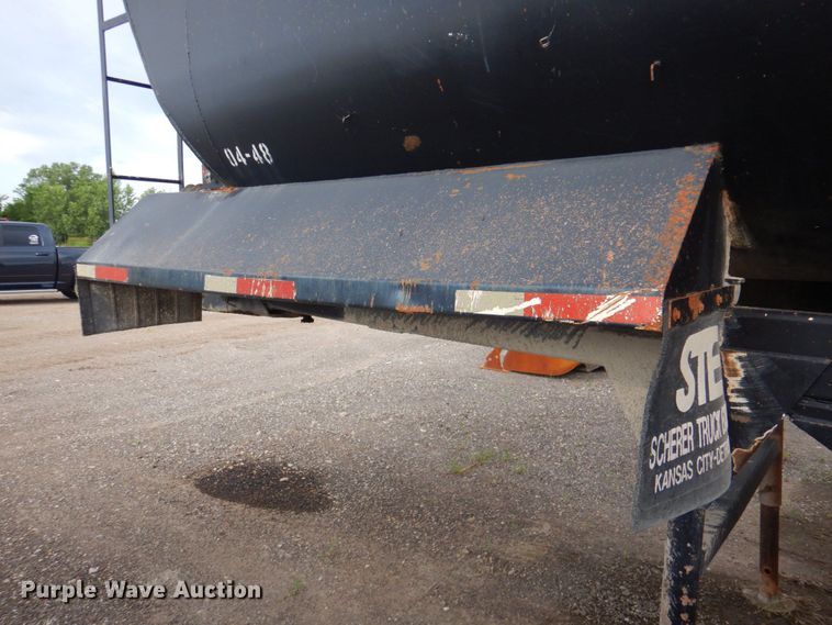 image for item DP4280 1997 Western STR261/4F  end dump trailer