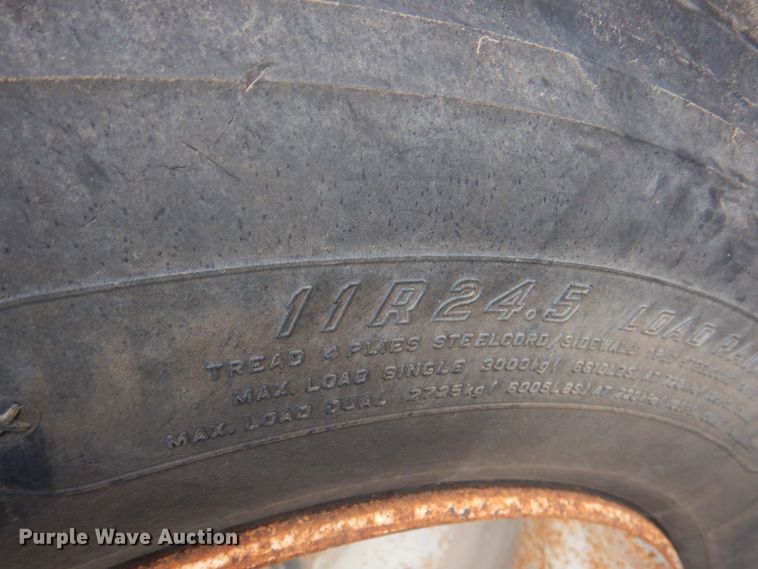 image for item DP4280 1997 Western STR261/4F  end dump trailer