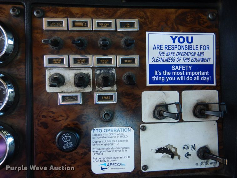 image for item DP5578 1990 Kenworth W900  semi truck