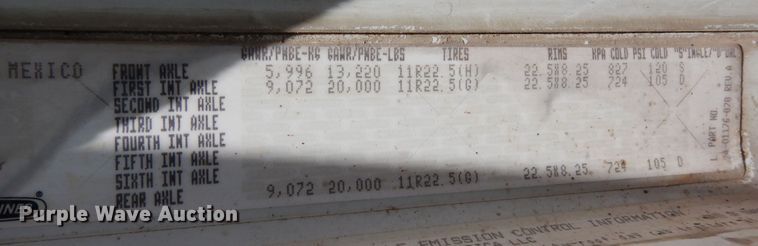 image for item DR1215 2013 Freightliner Coronado  semi truck