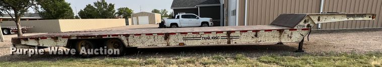 image for item DS8299 1996 Trail King TK70HT-462  drop deck equipment trailer