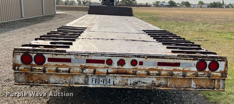 image for item DS8299 1996 Trail King TK70HT-462  drop deck equipment trailer