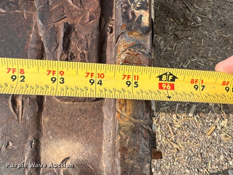 image for item DS8299 1996 Trail King TK70HT-462  drop deck equipment trailer